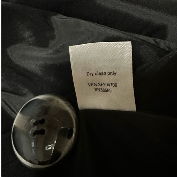 Semantiks Women's Textured Button Front Jacket Large Academia Business Casual - Picture 7 of 7